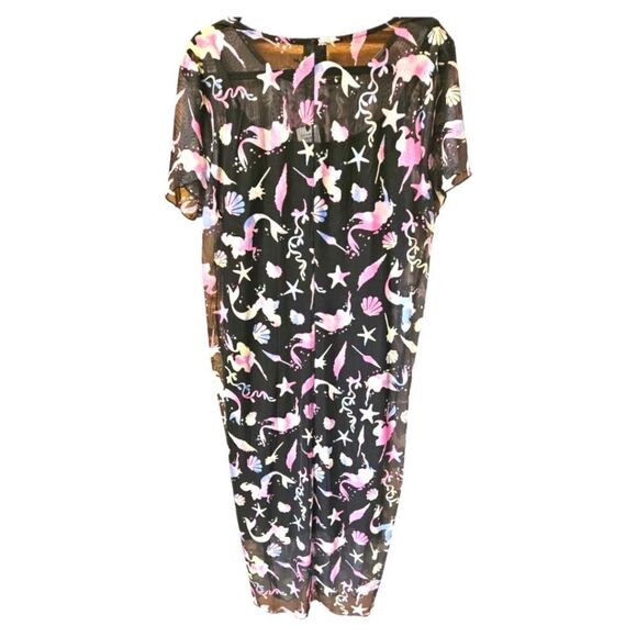 TORRID/DISNEY Plus Size the little mermaid maxiโmesh dress Size 2X - Picture 12 of 16